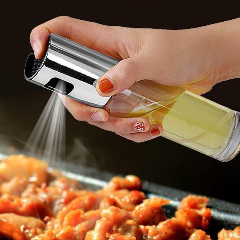 Spray Bottle Oil Sprayer Oiler Pot BBQ Barbecue Cooking Tool Can Pot Cookware Kitchen Tool ABS Olive Pump pf90910