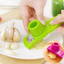 Load image into Gallery viewer, Multifunction Stainless Steel Pressing Garlic Slicer Cutter Shredder Easy To Cut Clean And Wash convenient Kitchen Tool #075
